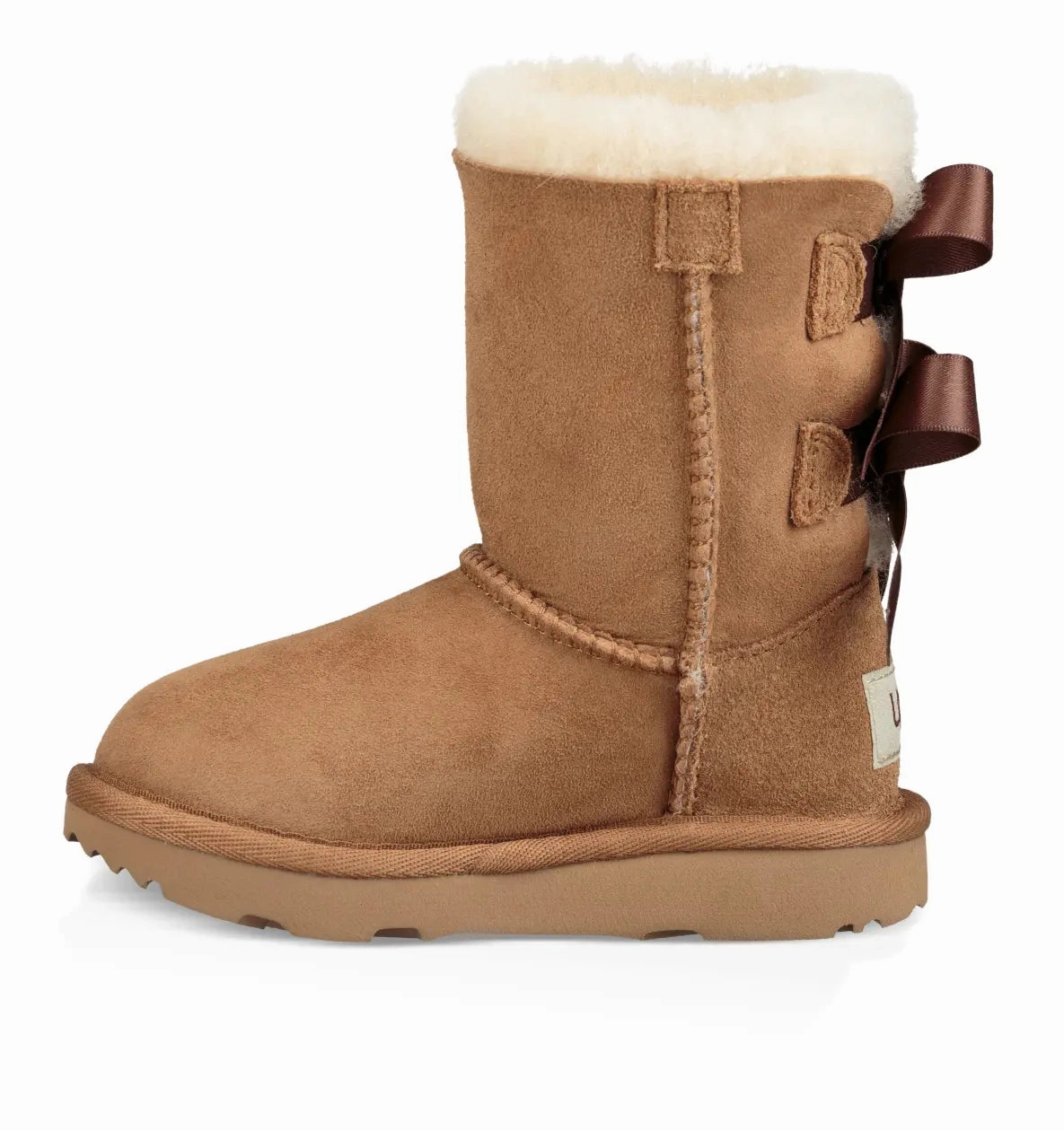 Toddlers UGG Bailey Bow II  Cozy Sheepskin Boot with Silky Bows Ugg cozy footwear visuals