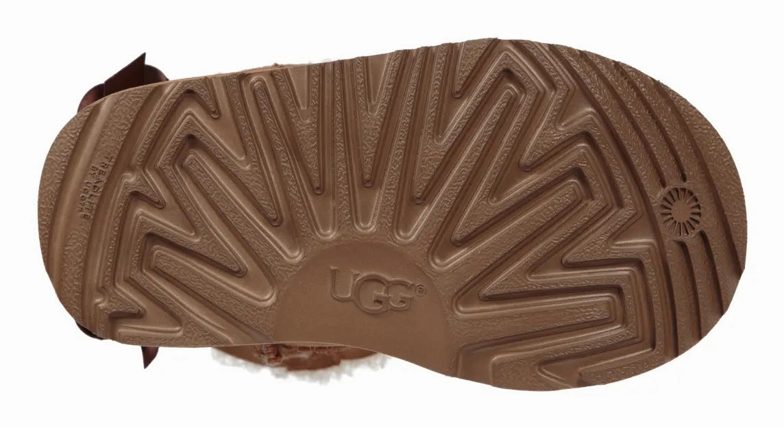 Toddlers UGG Bailey Bow II  Cozy Sheepskin Boot with Silky Bows Ugg cozy footwear visuals