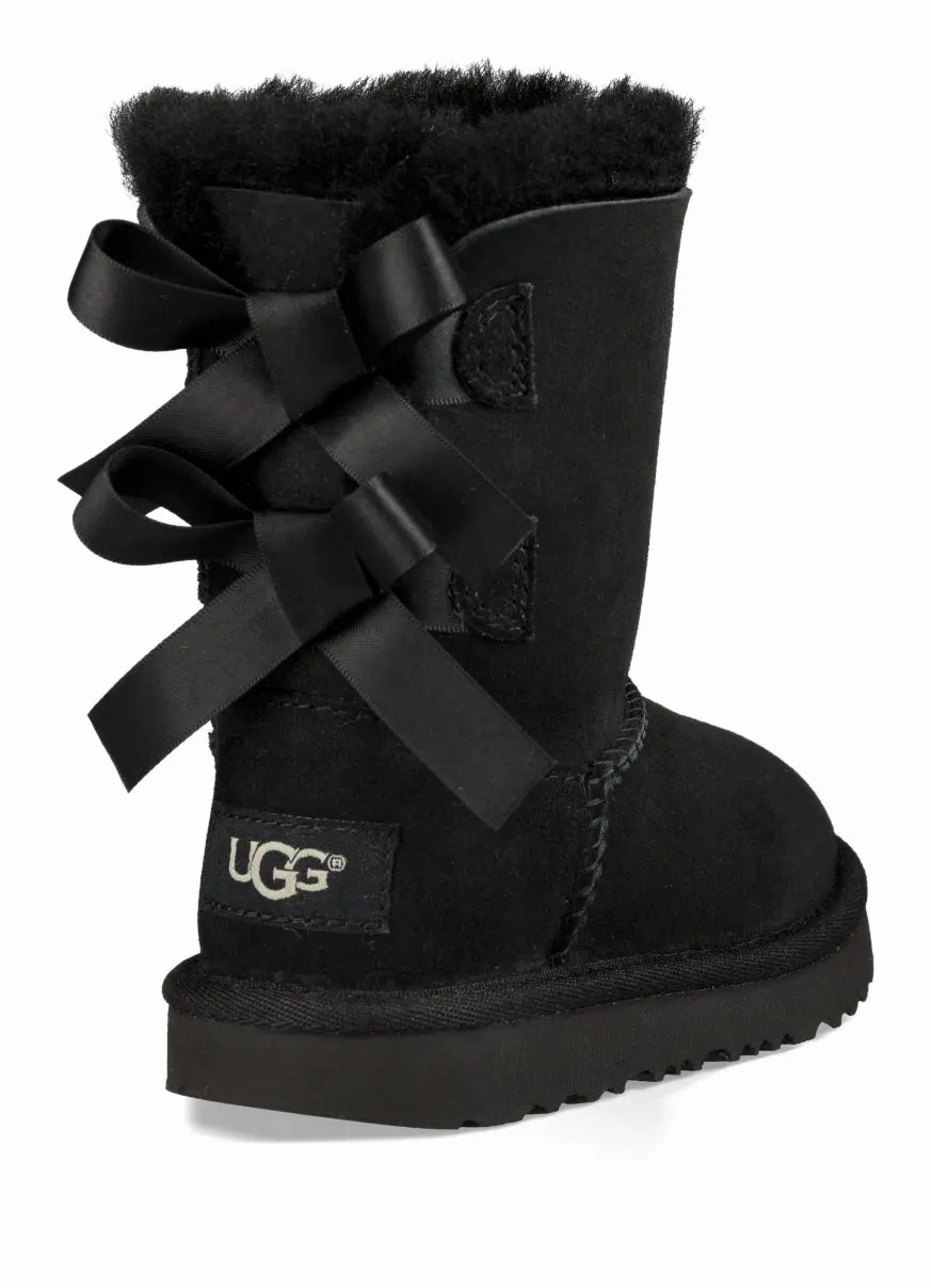 Toddlers UGG Bailey Bow II  Cozy Sheepskin Boot with Silky Bows Ugg cozy footwear visuals