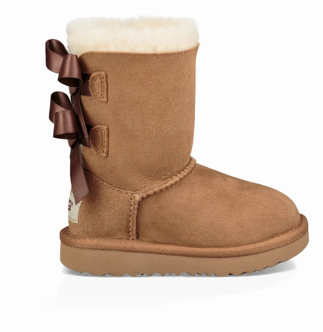 Toddlers UGG Bailey Bow II  Cozy Sheepskin Boot with Silky Bows Ugg cozy footwear visuals