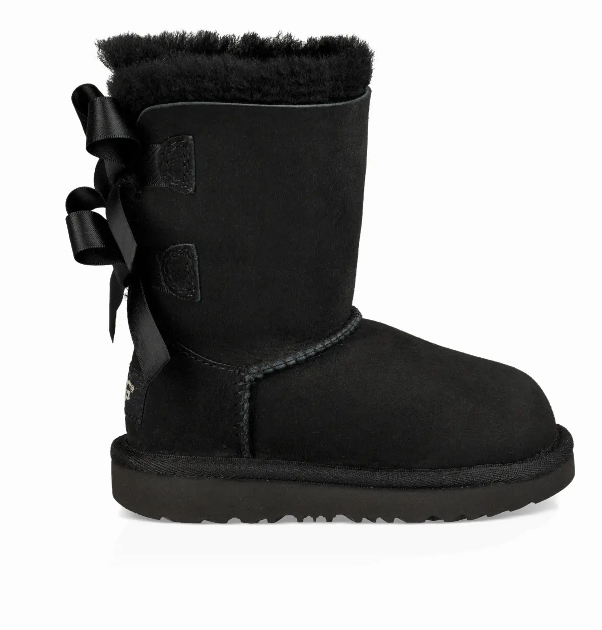 Toddlers UGG Bailey Bow II  Cozy Sheepskin Boot with Silky Bows Ugg cozy footwear visuals