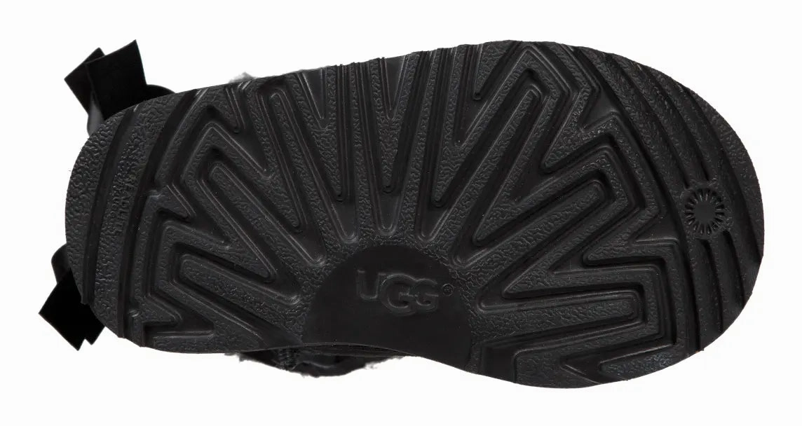 Toddlers UGG Bailey Bow II  Cozy Sheepskin Boot with Silky Bows Ugg cozy footwear visuals