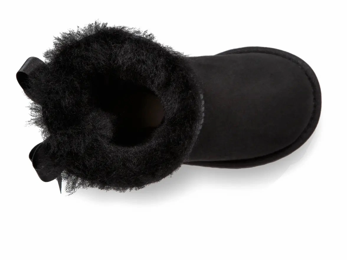 Toddlers UGG Bailey Bow II  Cozy Sheepskin Boot with Silky Bows Ugg cozy footwear visuals