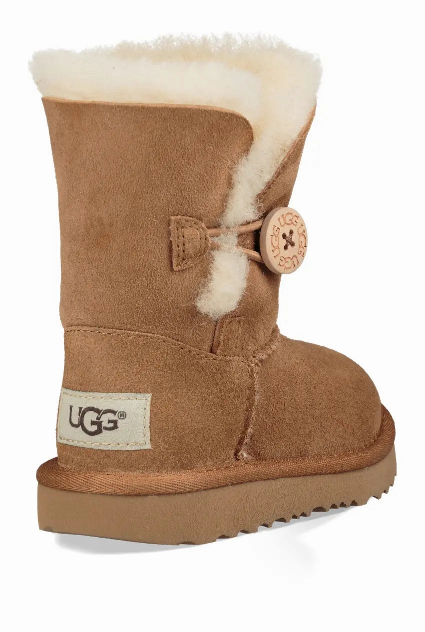 Toddlers UGG Bailey Button II  Cozy Sheepskin Boot with Versatile Style Ugg cozy footwear visuals