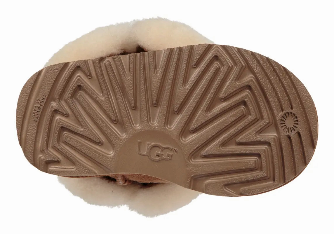 Toddlers UGG Bailey Button II  Cozy Sheepskin Boot with Versatile Style Ugg cozy footwear visuals