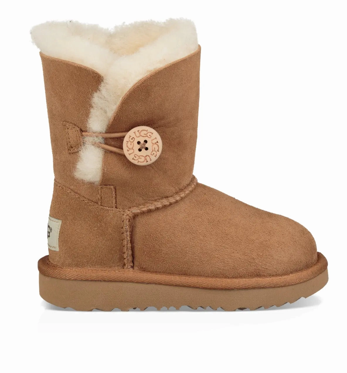 Toddlers UGG Bailey Button II  Cozy Sheepskin Boot with Versatile Style Ugg cozy footwear visuals