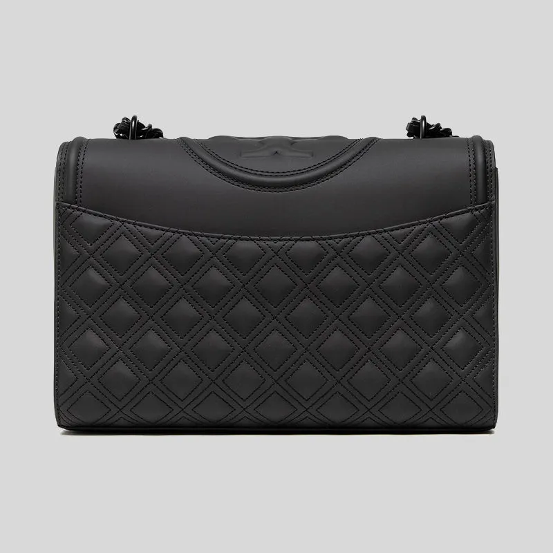 Tory Burch Bags TORY BURCH Fleming Matte Convertible Shoulder Bag Black 82559