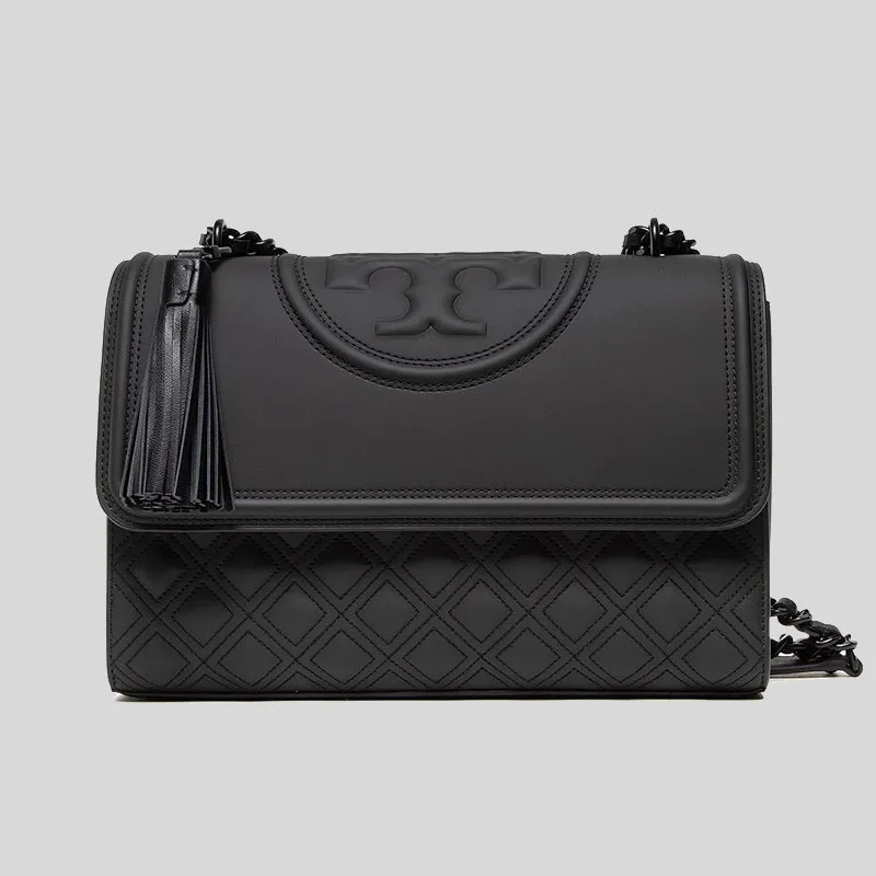 Tory Burch Bags TORY BURCH Fleming Matte Convertible Shoulder Bag Black 82559