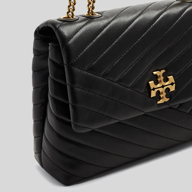 Tory Burch Bags TORY BURCH Kira Chevron Convertible Shoulder Bag Black 90446