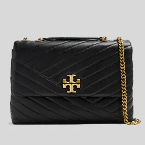 Tory Burch Bags TORY BURCH Kira Chevron Convertible Shoulder Bag Black 90446