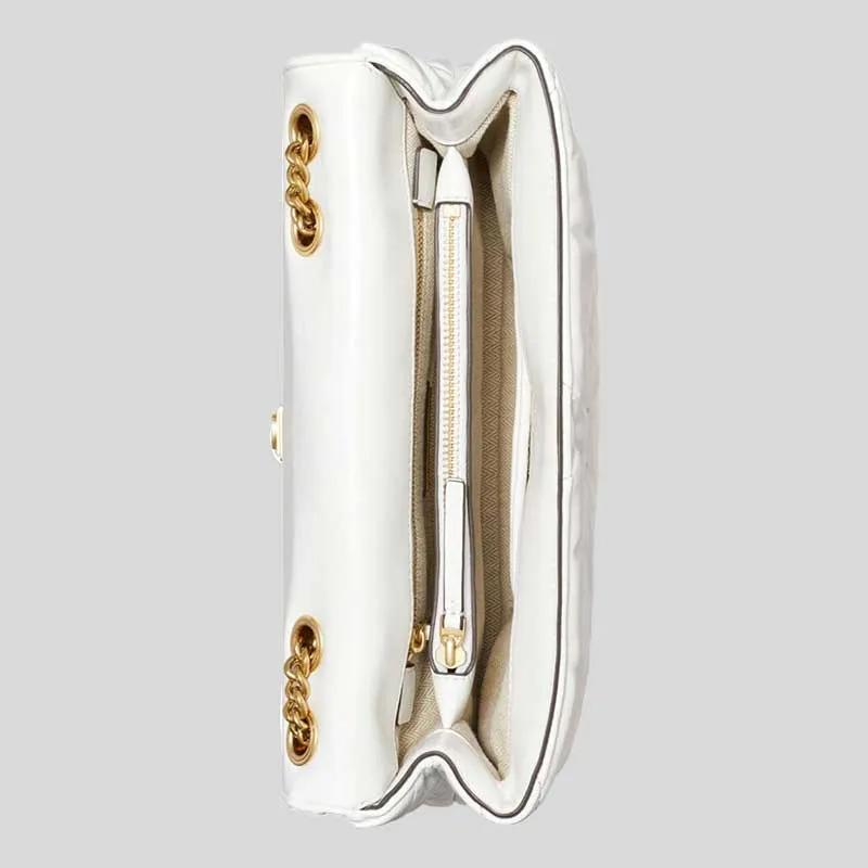 Tory Burch Bags TORY BURCH Kira Diamond Quilt Convertible Shoulder Bag Blanc 154704