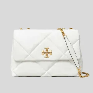 Tory Burch Bags TORY BURCH Kira Diamond Quilt Convertible Shoulder Bag Blanc 154704
