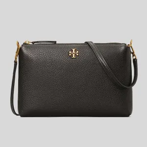 Tory Burch Bags TORY BURCH Mercer Pebbled Zip Crossbody Black 61385