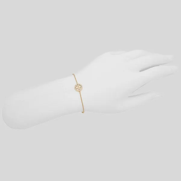 Tory Burch Bags TORY BURCH Miller Pave Chain Bracelet Tory Gold 80997