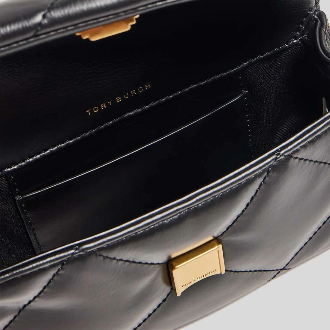 Tory Burch Bags TORY BURCH Mini Kira Diamond Quilt Flap Bag Black 154710