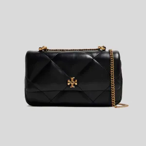 Tory Burch Bags TORY BURCH Mini Kira Diamond Quilt Flap Bag Black 154710
