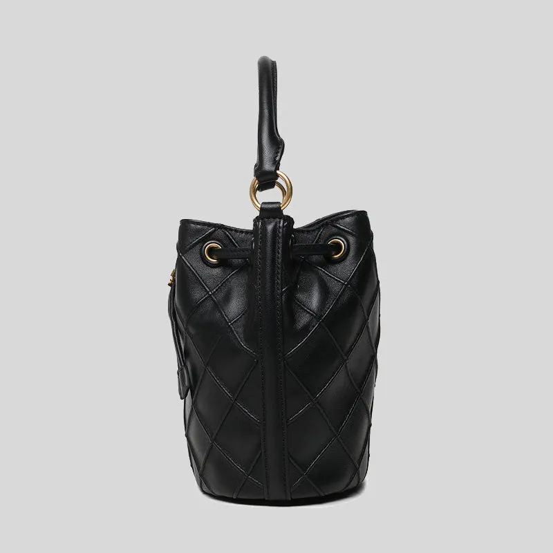 Tory Burch Bags TORY BURCH  Small Fleming Soft Bucket Bag Black 142565
