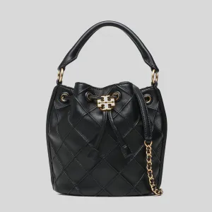 Tory Burch Bags TORY BURCH  Small Fleming Soft Bucket Bag Black 142565