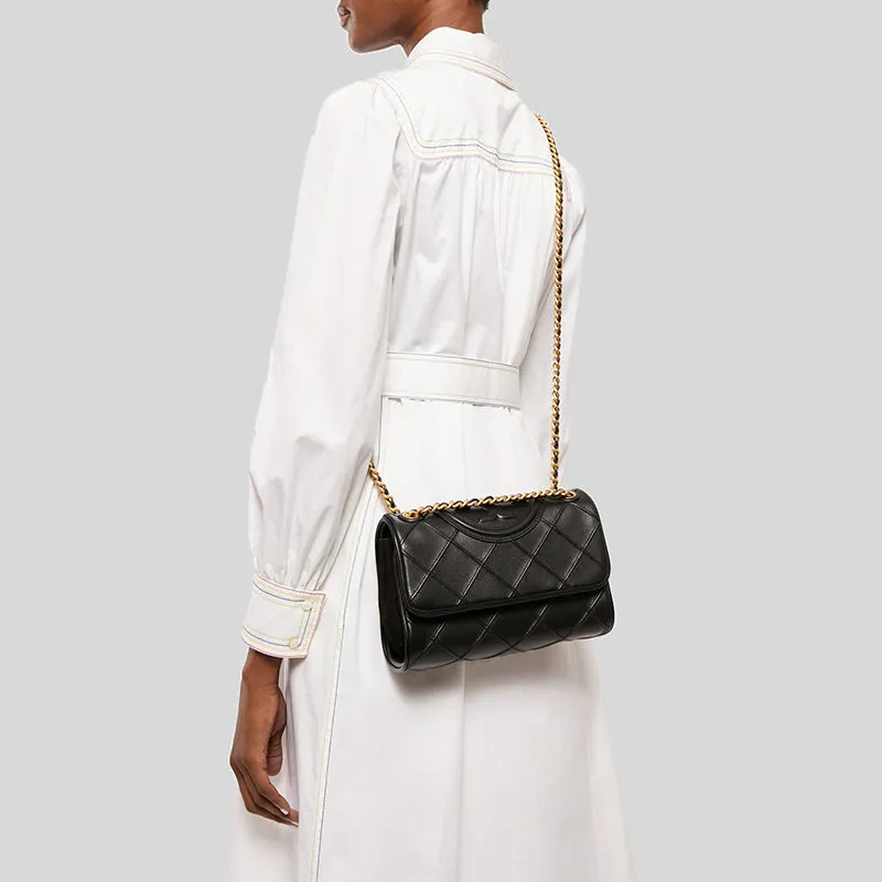 Tory Burch Bags TORY BURCH Small Fleming Soft Convertible Shoulder Bag Black 139060