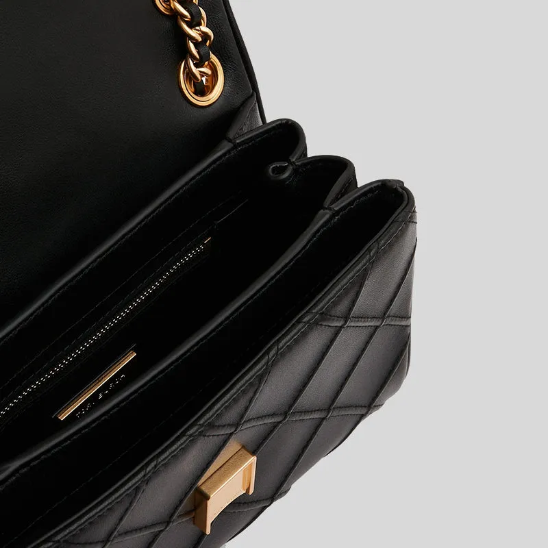Tory Burch Bags TORY BURCH Small Fleming Soft Convertible Shoulder Bag Black 139060