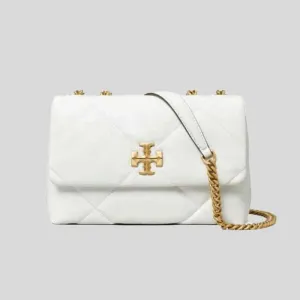 Tory Burch Bags TORY BURCH Small Kira Diamond Quilt Convertible Shoulder Bag Blanc 154706