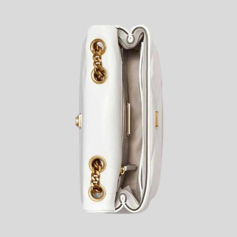 Tory Burch Bags TORY BURCH Small Kira Diamond Quilt Convertible Shoulder Bag Blanc 154706
