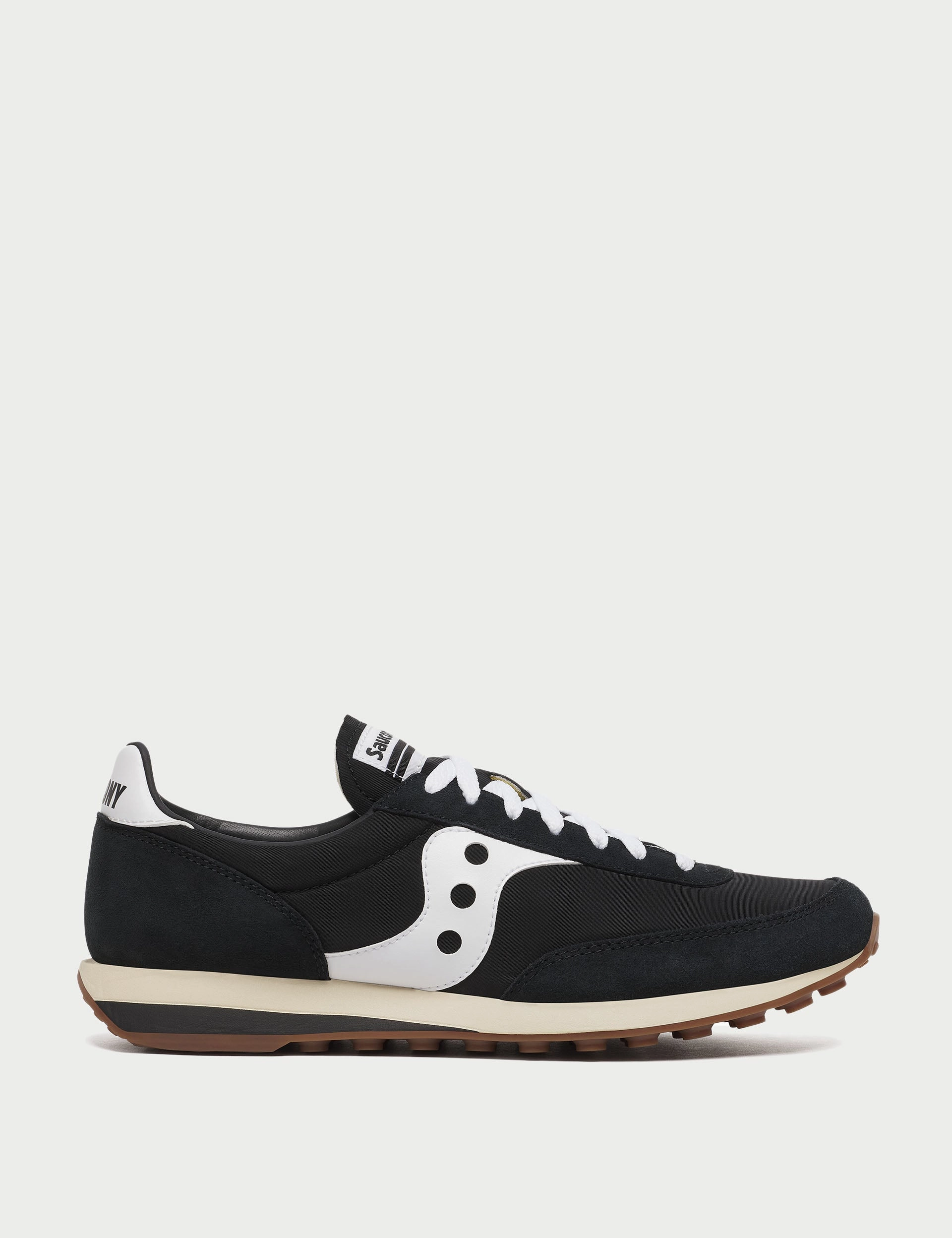 Trainer 80 - Black/White Saucony comfortable workout shoes for fitness