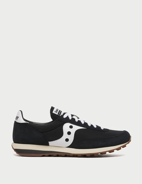 Trainer 80 - Black/White Saucony comfortable workout shoes for fitness