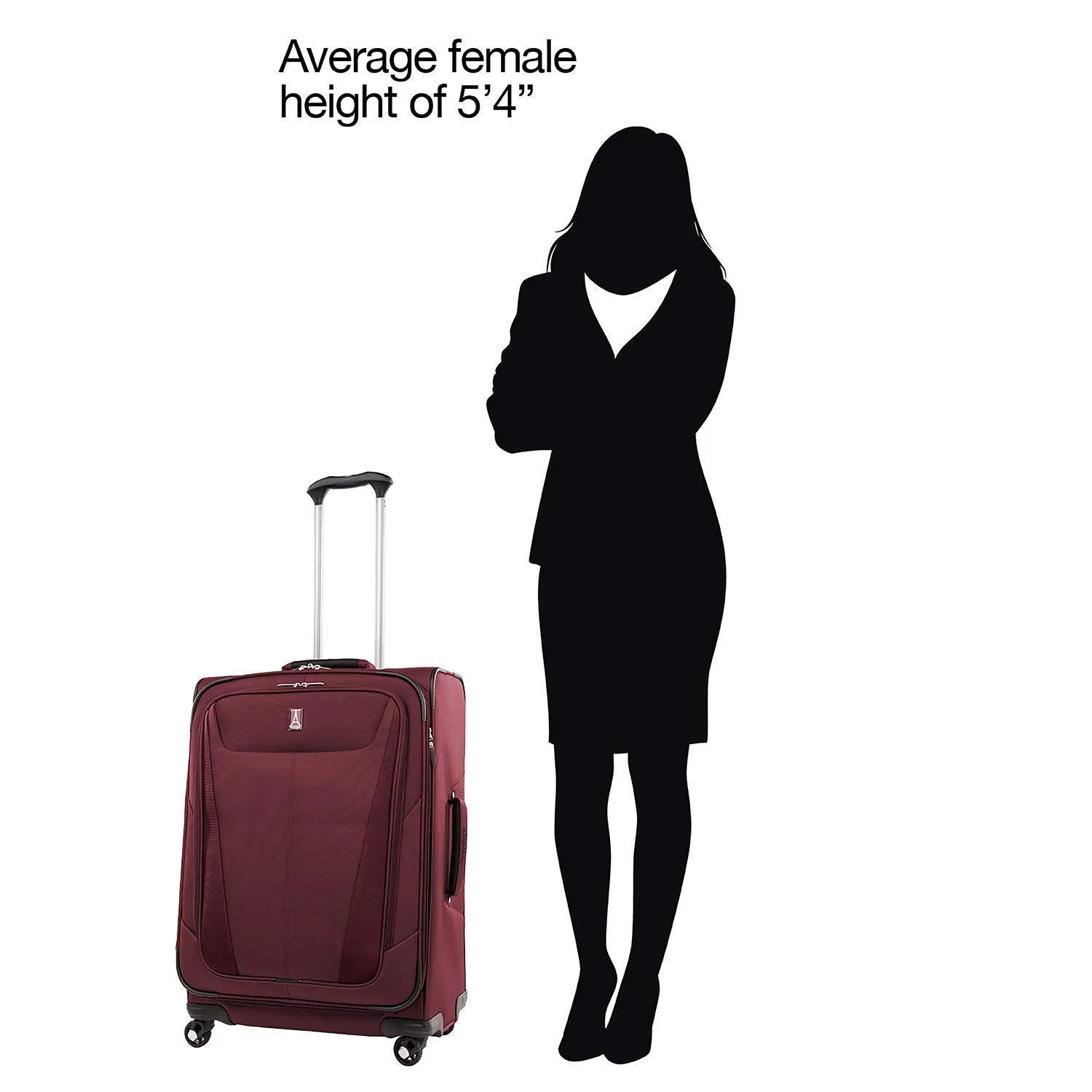 Travelpro Maxlite 5 Checked-Medium 25-Inch 4-Wheel Softside Luggage Bags Travelpro