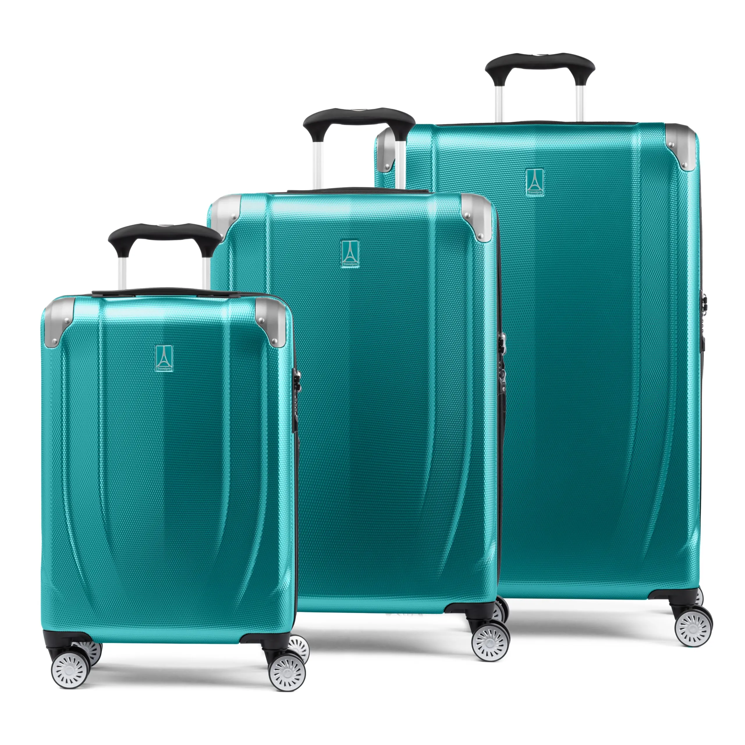 Travelpro Pathways 3 Hardside Expandable Luggage, 3 Piece Set (21/25/28) Bags Travelpro
