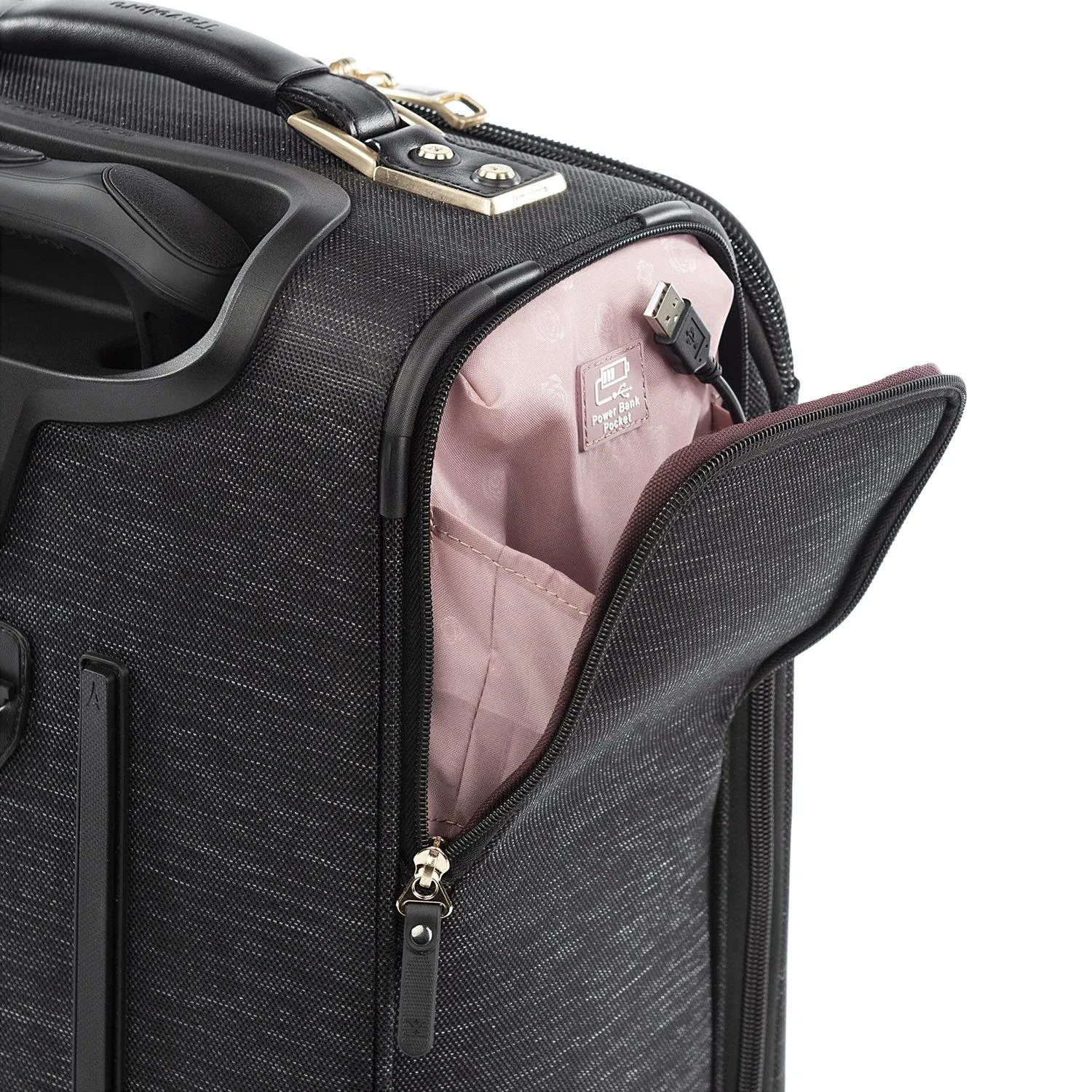 TravelPro Platinum Elite 21" 4-Wheel Carry-On Luggage Bags Travelpro