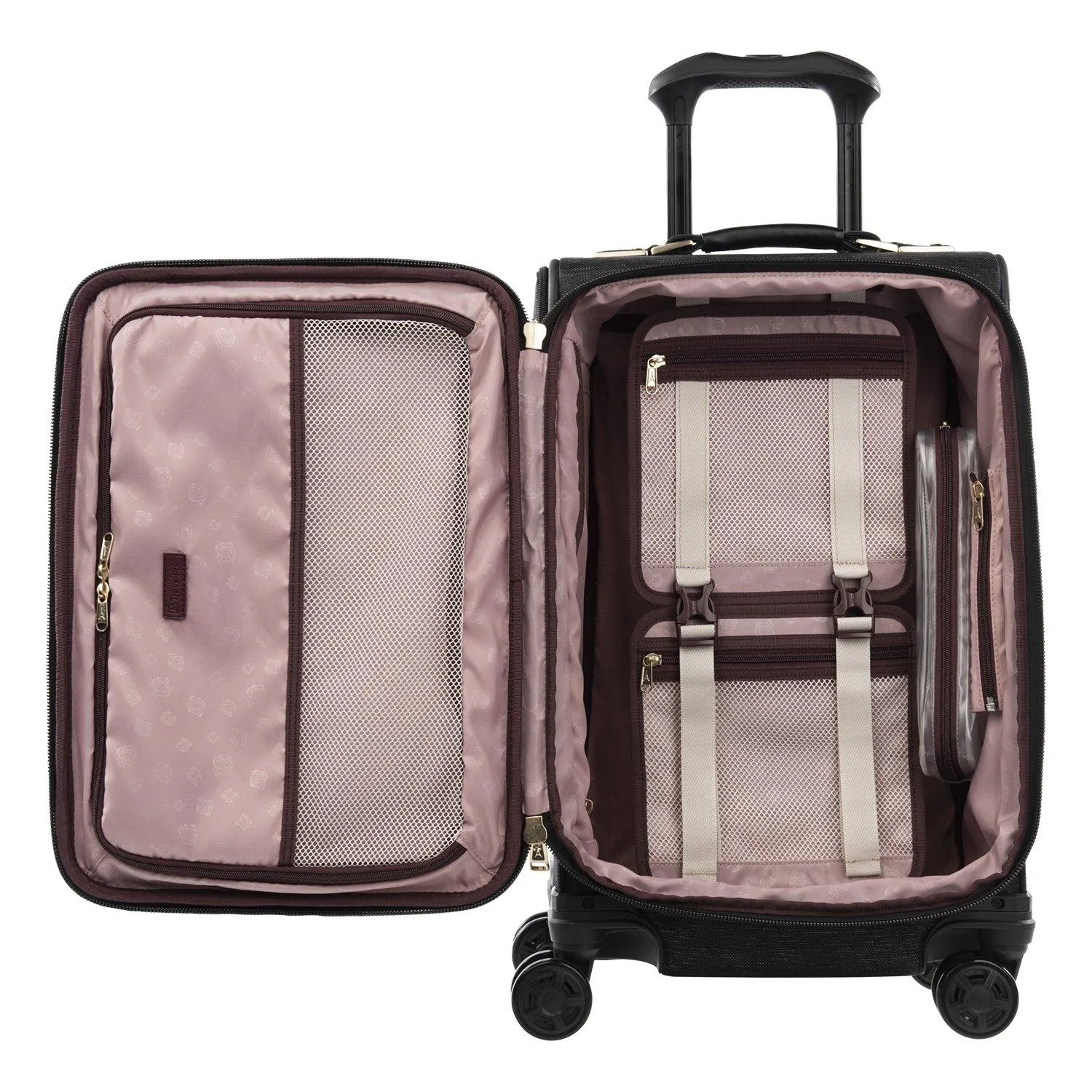 TravelPro Platinum Elite 21" 4-Wheel Carry-On Luggage Bags Travelpro