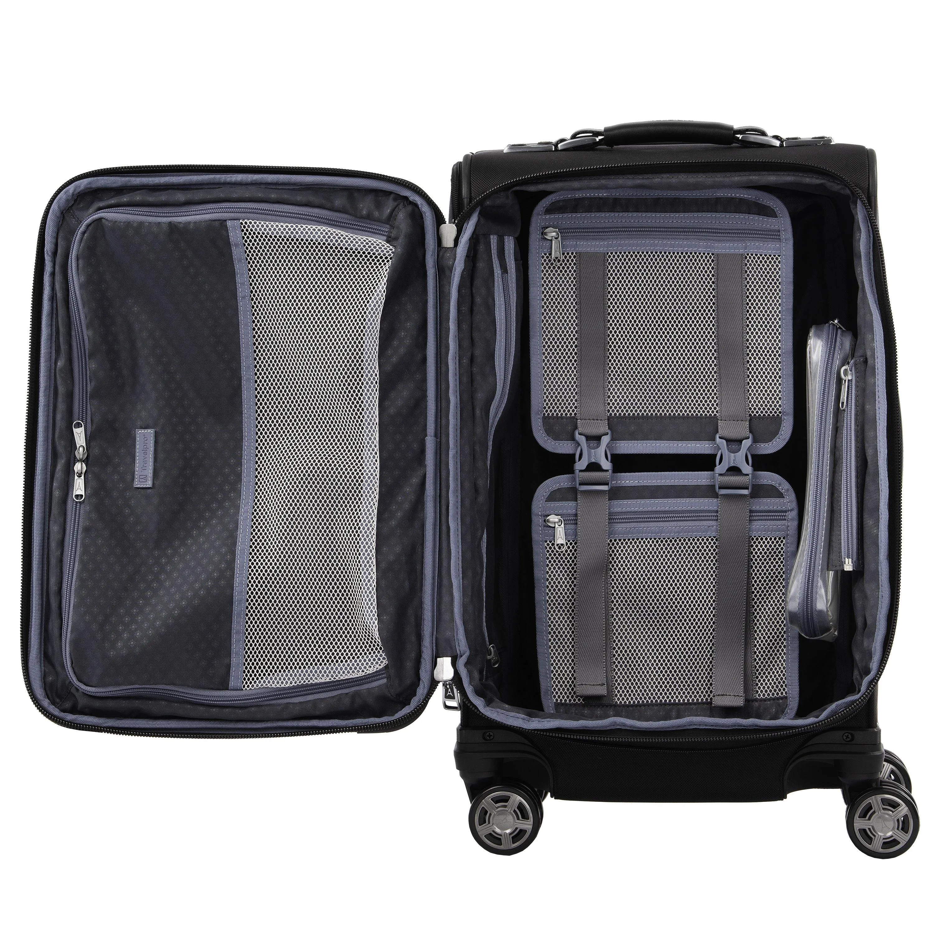 TravelPro Platinum Elite 21" 4-Wheel Carry-On Luggage Bags Travelpro
