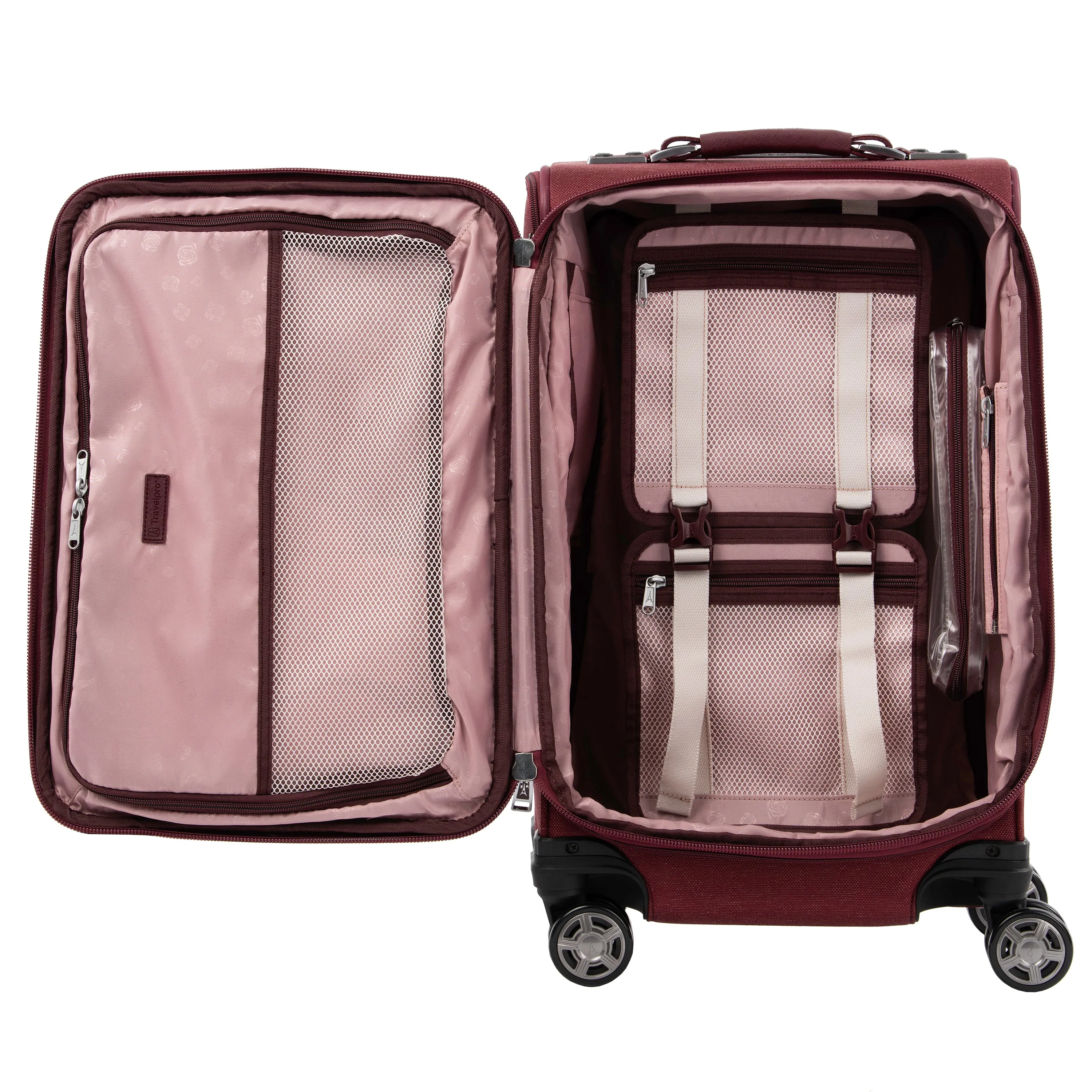 TravelPro Platinum Elite 21" 4-Wheel Carry-On Luggage Bags Travelpro