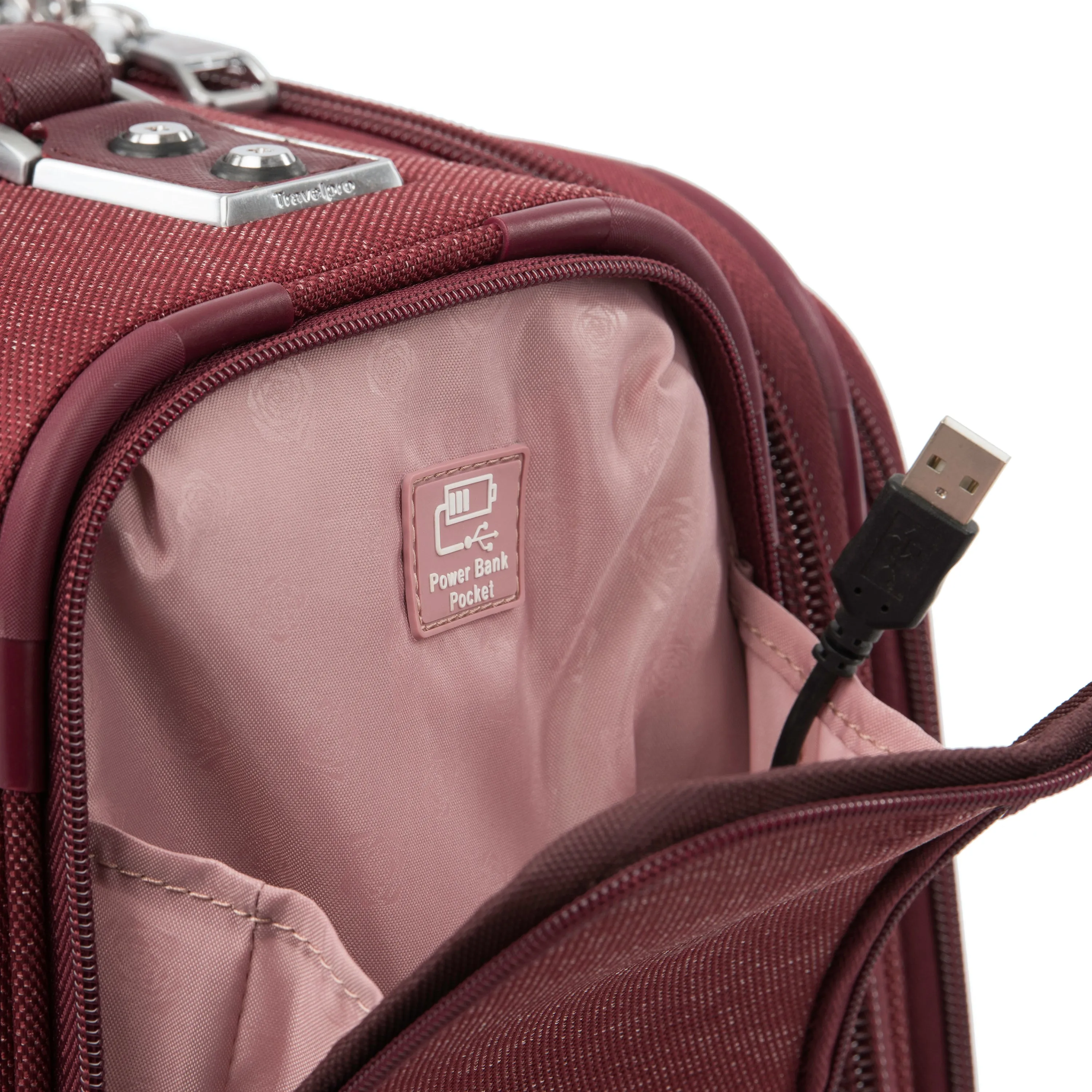 TravelPro Platinum Elite 21" 4-Wheel Carry-On Luggage Bags Travelpro