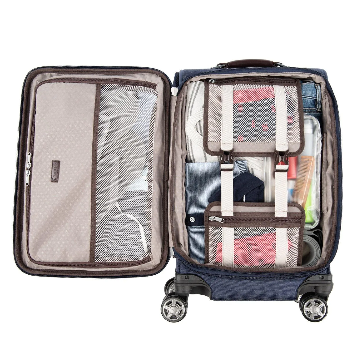 TravelPro Platinum Elite 21" 4-Wheel Carry-On Luggage Bags Travelpro