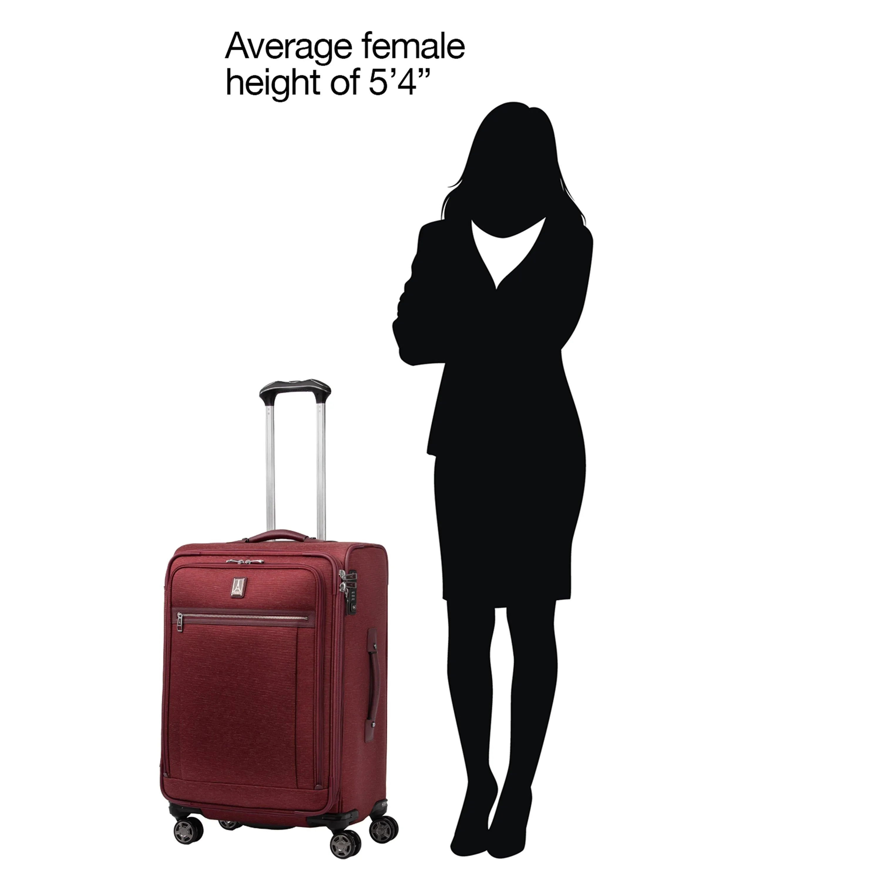 TravelPro Platinum Elite 25" 4-Wheel Medium Luggage Bags Travelpro