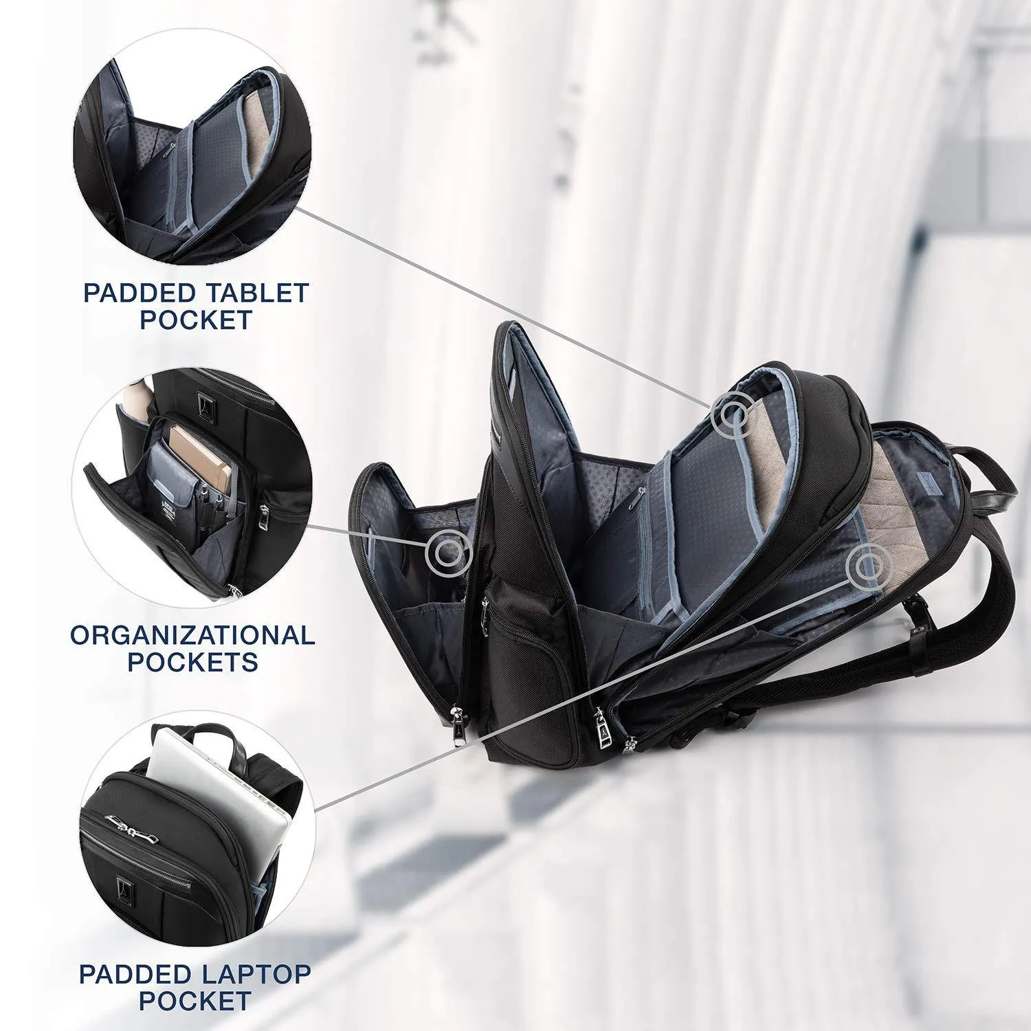 TravelPro Platinum Elite Business Backpack Bags Travelpro