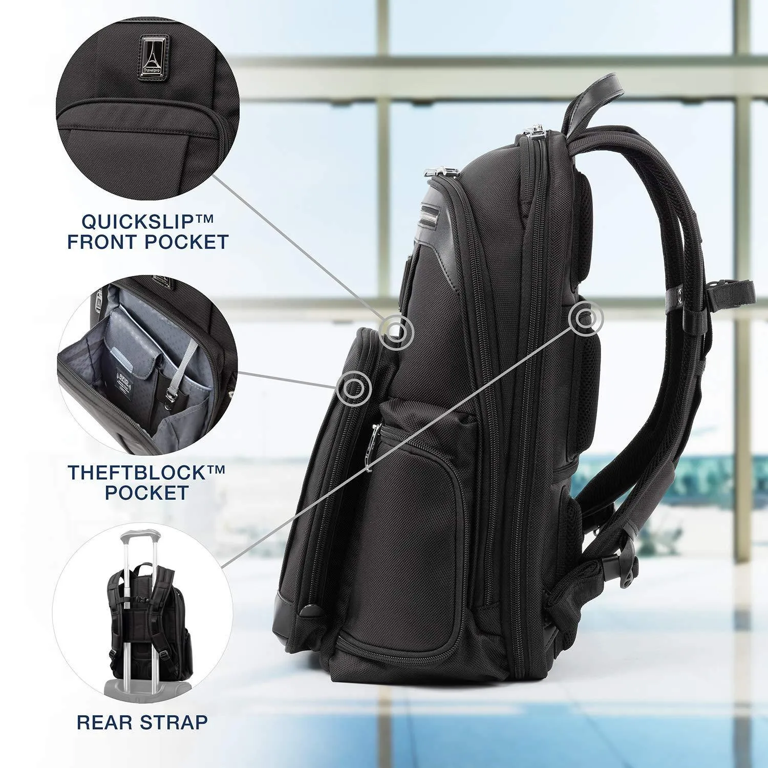 TravelPro Platinum Elite Business Backpack Bags Travelpro