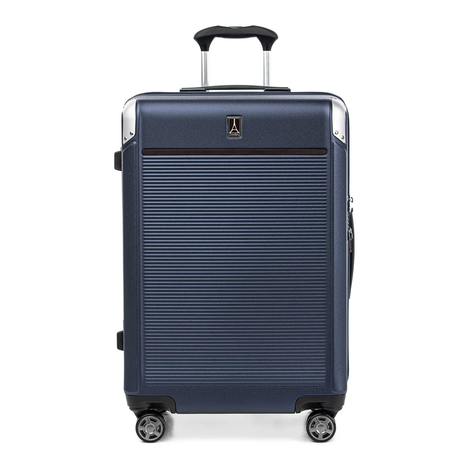 Travelpro Platinum Elite Checked Medium 25-Inch Hardside Expandable Spinner Wheel Luggage TSA Lock Hard Shell Polycarbonate Suitcase Bags Travelpro