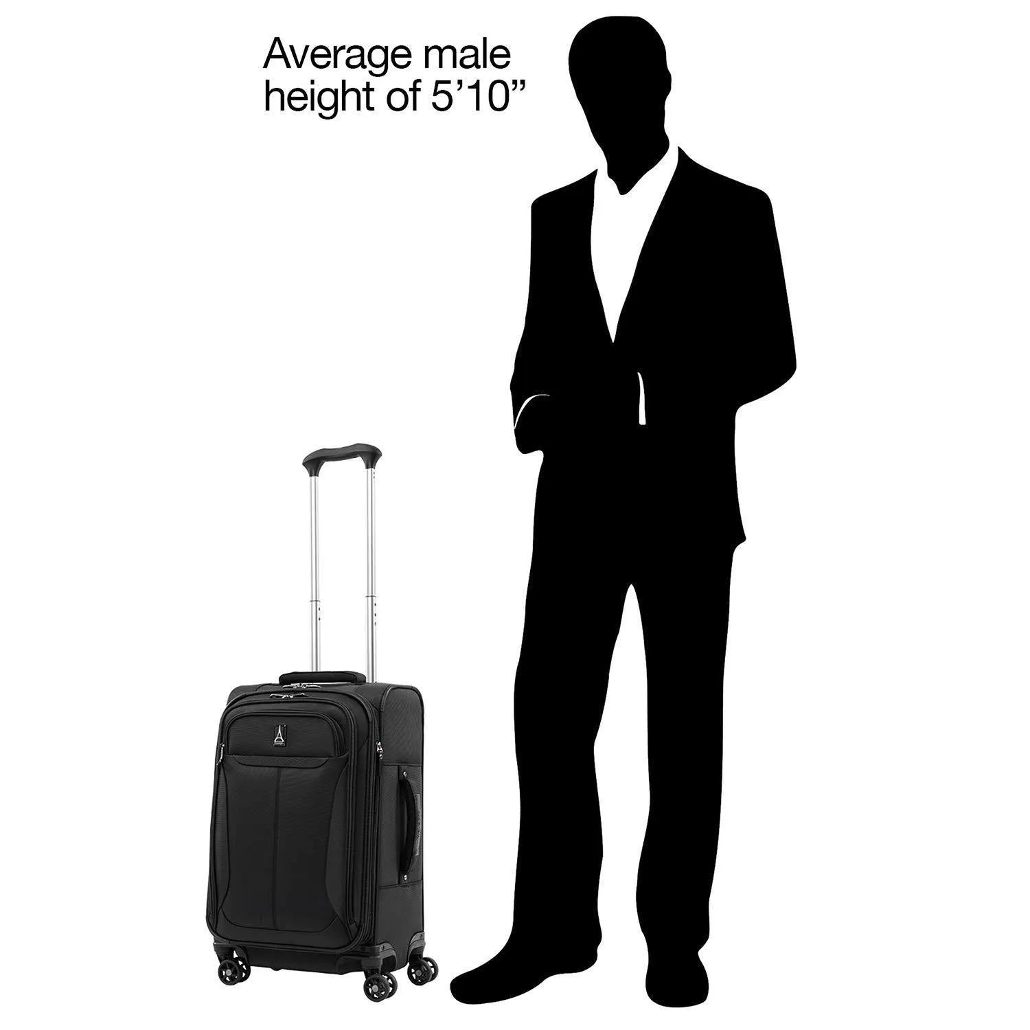 TravelPro Tourlite 21" 4-Wheel Carry-On Luggage Bags Travelpro