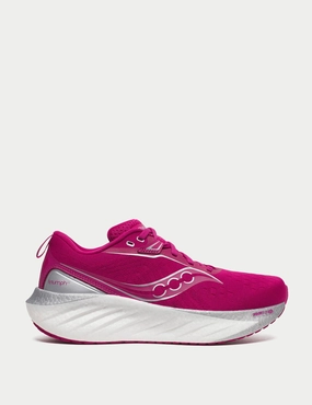 Triumph 22 - Magenta Saucony comfortable workout shoes for fitness
