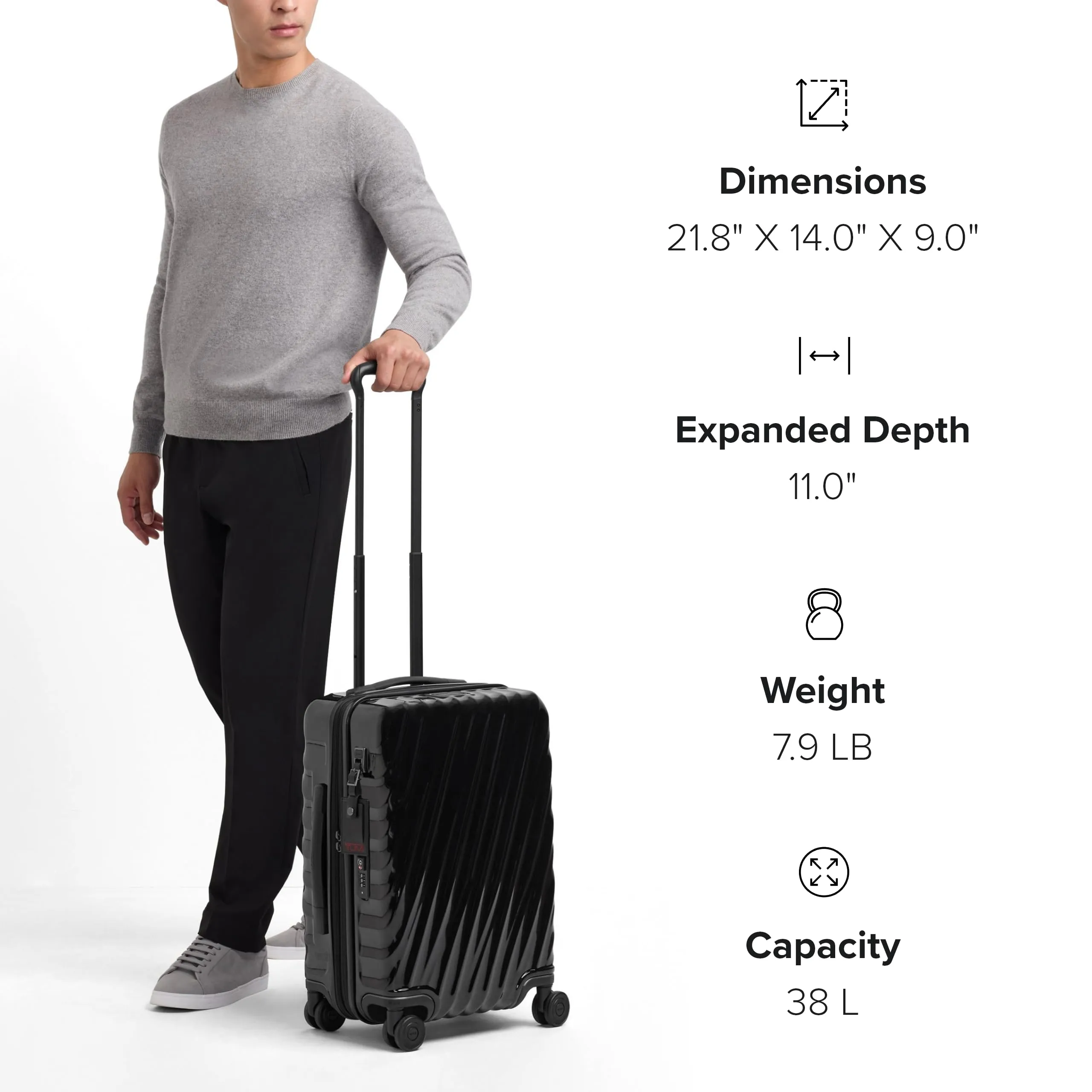 Tumi 19 Degree International Expandable 4-Wheel Carry-On Bags Tumi