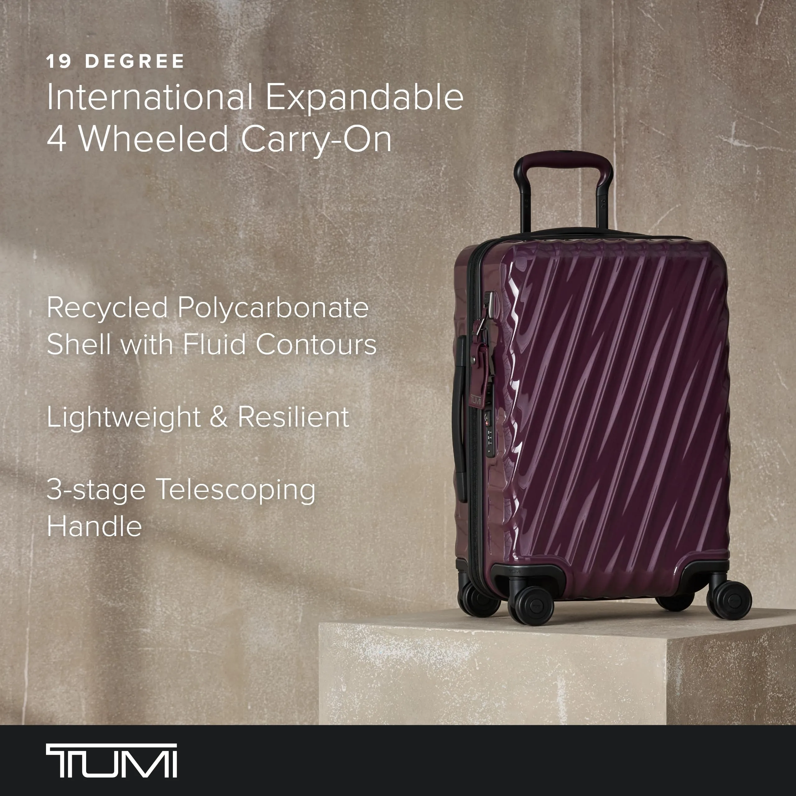 Tumi 19 Degree International Expandable 4-Wheel Carry-On Bags Tumi