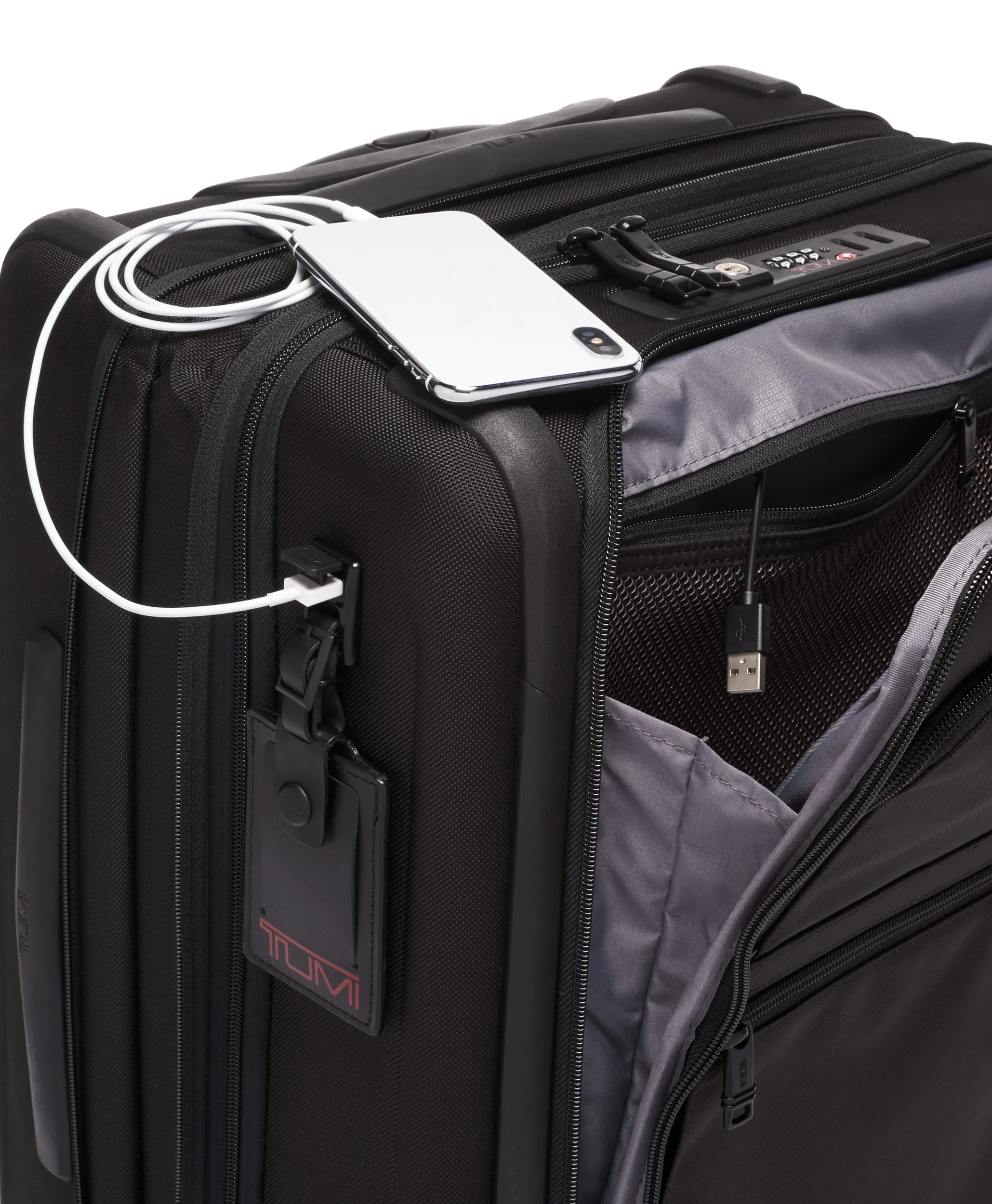 TUMI Alpha Continental Expandable 4-Wheel Carry-On Bags Tumi