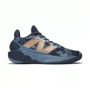 Two WXY B5 'Heron Blue Copper New Balance retro-inspired sneakers