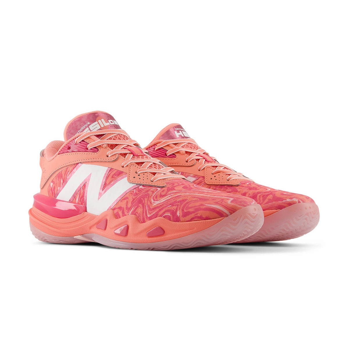 TWO WXY V5 'Sunfade Red Dragon Berry' New Balance sneaker close-ups