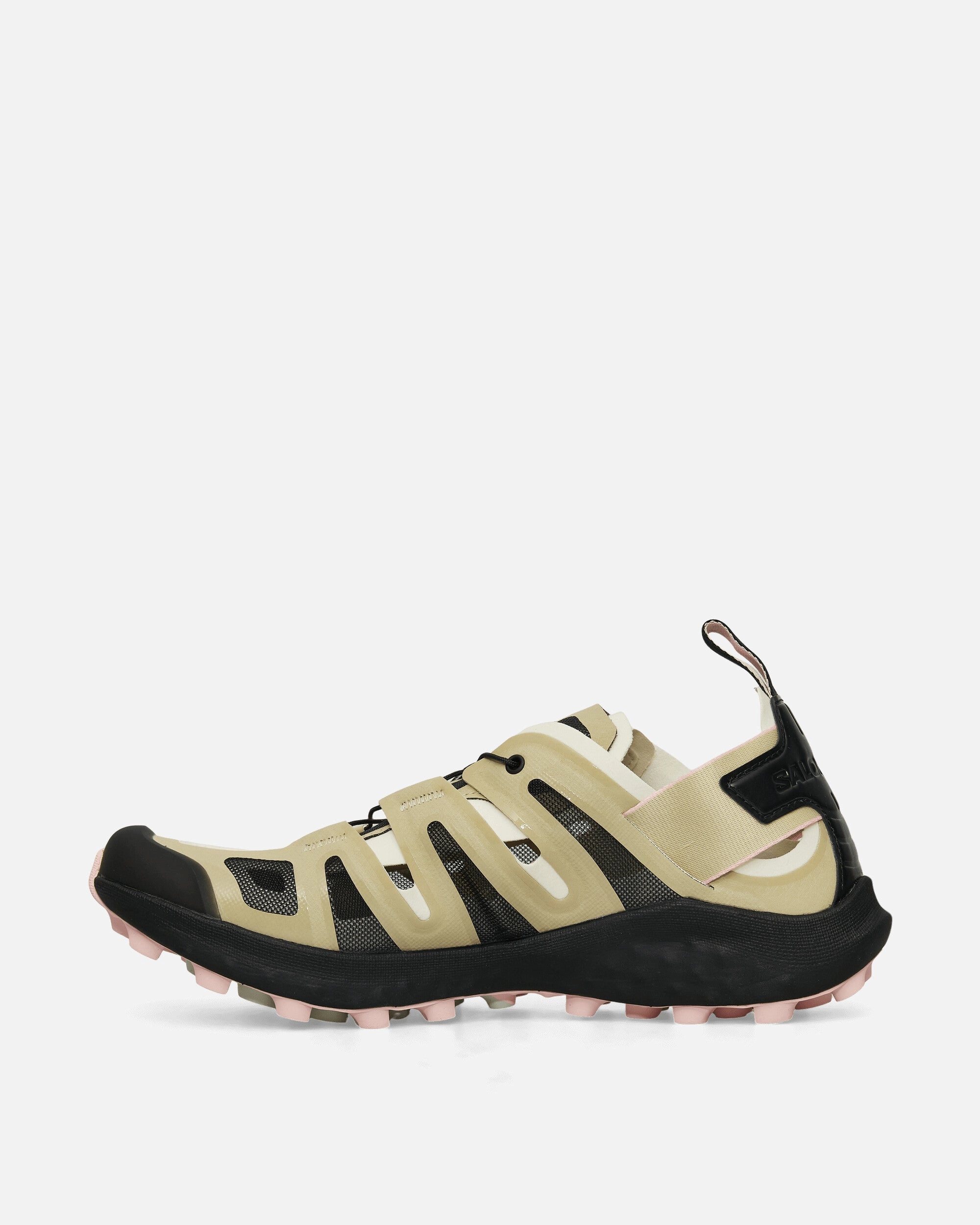 Udara Advanced Sneakers Pale Olive Green / Black / Impatiens Pink Mountain Trail Runners