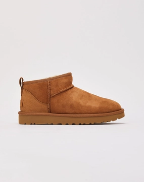 UGG Classic Ultra Mini Boots Ugg cozy shoes with warm lining