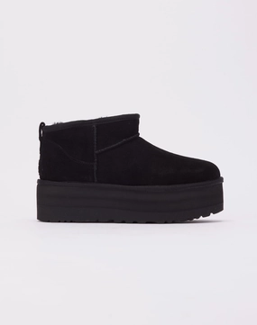 UGG Classic Ultra Mini Platform Boots Ugg cozy shoes with warm lining